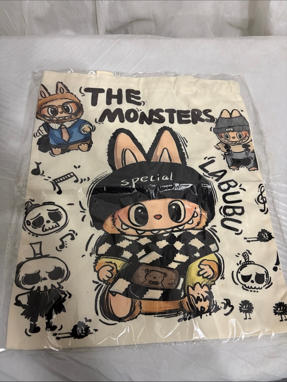 The Monsters Canvas Tote Bag NEW